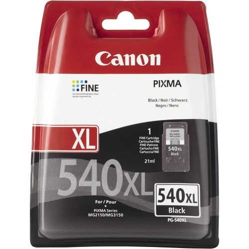 Inside Canon PG-540 (5525B005AA) Black Ink Cartridge 