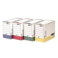 Fellowes SYSTEM 150MM A4 T FILE – ASSORTED(FSC)
