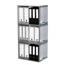 Fellowes SYSTEM STAX FILE STORE – GREY(EU)(FSC)