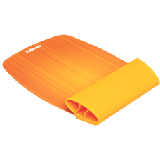Fellowes SILICONE WRIST ROCKER AND MOUSE PAD SUNSET ORANGE