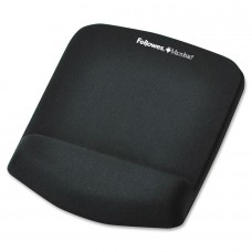 Fellowes Premium Black Gel Mouse Pad and Wrist Rest (93741)