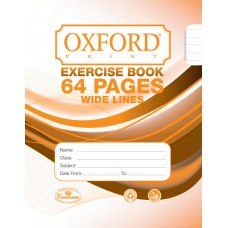 EXERCISE / COPY BOOK 64 PAGES WIDE LINE MARGIN CONTESSA OXFORD