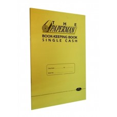 BOOK-KEEPING SINGLE CASH BOOK PAPERMAN