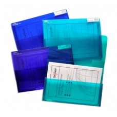 POLYFILE A4 WALLET  ASSORTED ELECTRA COLOURS SNOPAKE