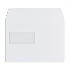 ENVELOPES WHITE WINDOW C5 162x229mm PEEL&SEAL 80g