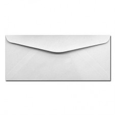 Peel and Seal 110x230mm White Window Envelopes (01601)