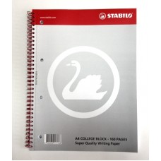 Stabilo A4 160 Pages Spiral Notebook (01713)
