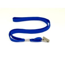 LANYARD BLUE W/METAL CLIP BINDERMAX