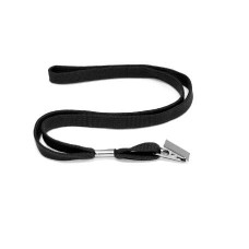 LANYARD BLACK W/METAL CLIP BINDERMAX