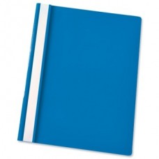FLAT FILE PVC A4 LIGHT BLUE