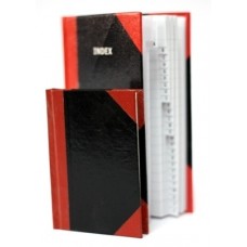 NOTEBOOK RED / BLACK A7