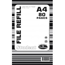 FILE REFILL A4 4 HOLE 80 PAGES CONTESSA STUDENT