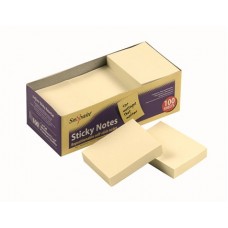 Snopake Yellow 38x51mm Sticky Notes (02494)