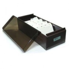 INDEX/BUSINESS CARD BOX (METAL) x600 CAPACITY KW TRIO