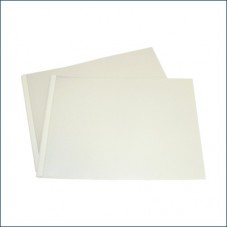 BINDING COVER WHITE LANDSCAPE 1.5 mm 1-15 pages BINDOMATIC