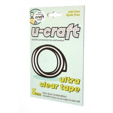 TAPE DOUBLE SIDED 3mmx5m ULTRA CLEAR