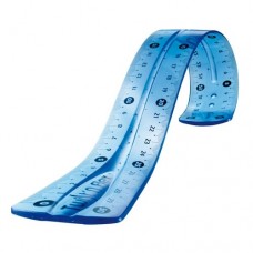 RULER 12in/30cm TWIST-IT ASSORTED COLOURS