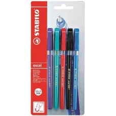 BALLPEN EXCEL 828 BLISTER x5 STABILO