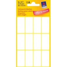 LABELS MUTLI-PURPOSE 38x18mm x72 AVERY-ZWECKFORM