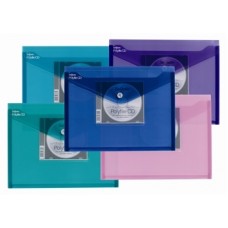 POLYFILE A4 WITH CD SLEEVE ASSORTED COLOURS SNOPAKE