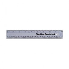 Shatterproof 30cm/12in Plastic Ruler (05183)