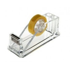 TAPE DISPENSER CLEAR (TAPE INCLUDED) OSCO