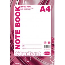 NOTEBOOK A4 RULED PLAIN CONTESSA STUDENT