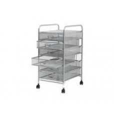 DESK DRAWERS WIREMESH SILVER x6 OSCO