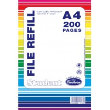 FILE REFILL A4 4 HOLE 200 PAGES CONTESSA STUDENT