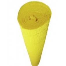 CREPE PAPER 50cmx2.5m YELLOW