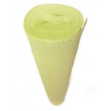 CREPE PAPER 50cmx2.5m LIGHT GREEN