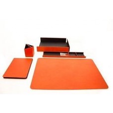 DESK SET x5 ORANGE GIORGIO FEDON