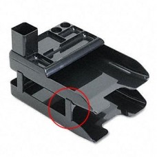 RISERS PLASTIC BLACK DEFLECTO