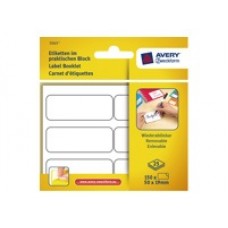 REMOVEABLE LABELS 63.5x29.6mm