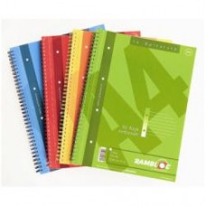 NOTEBOOK COLLEGE A4 160 PAGES RAMBLOC