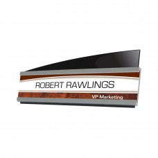 NAME PLATE 216x51mm LANDSCAPE DEFLECTO