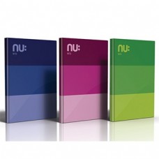 NOTEBOOK ERA THREETONE HARD COVER A6 160 PGS NUCO