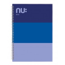 NOTEBOOK ERA THREETONE WIRO H/C A4 160 PGS NUCO