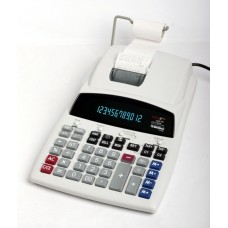 CALCULATOR PRNTR GENIE BLK/RD 12D 2045PD