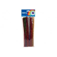 CRAFTS PIPE CLEANERS GLITTER x50