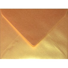 ENVELOPES 114x162mm C6 120gsm METALLIC PEARL GOLD PAPICOLOR