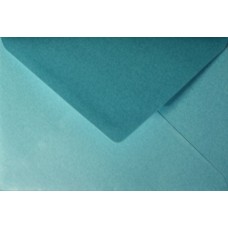 ENVELOPES 114x162mm C6 120gsm METALLIC TURQUOISE PAPICOLOR