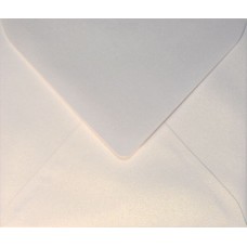 ENVELOPES 160x160mm SQUARE 120gsm METALLIC PEARL WHITE PAPICOLOR