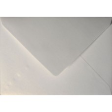 ENVELOPES 156x220mm EA5 120gsm METALLIC PEARL WHITE PAPICOLOR