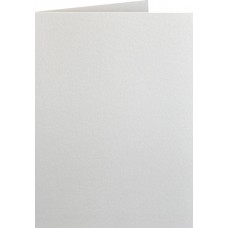 CARDS FOLDED A6 105x148mm 250gsm METALLIC IVORY PAPICOLOR