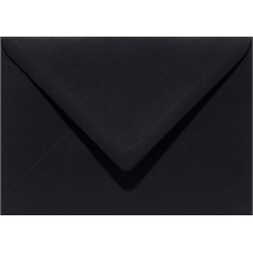 ENVELOPES 114x162mm C6 105gsm MATT BLACK PAPICOLOR