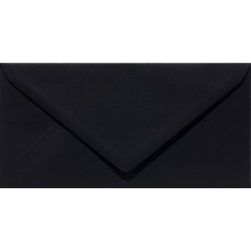 ENVELOPES 110x220mm DL 105gsm MATT BLACK PAPICOLOR