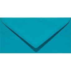 ENVELOPES 110x220mm DL 105gsm MATT TURQUOISE PAPICOLOR