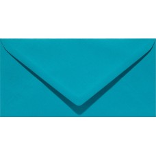 ENVELOPES 110x220mm DL 105gsm MATT TURQUOISE PAPICOLOR