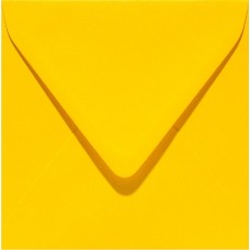 ENVELOPES 160x160mm SQUARE 105gsm MATT YELLOW PAPICOLOR